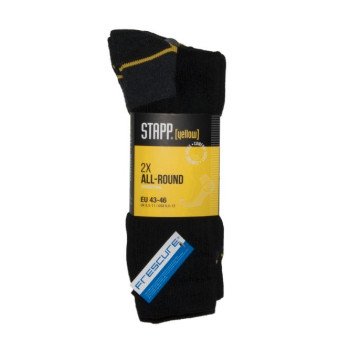 STAPP Yellow Allround Light Sokken - Zwart